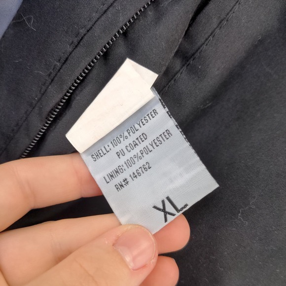 Dimco Men's US. Army Hooded Jacket Black Gray Size XL Embroidered Logo - Picture 12 of 14